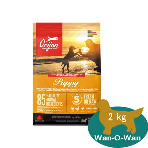 (5%OFF �N�[�|���L)�I���W�� ORIJEN �p�s�[ �h�b�O�t�[�h 2kg �y���K�i�z �J�i�_�Y ORIJEN Orijen �����h�{�H �e�� �q�� PUPPY �O���C���t���[ �����s�g�p