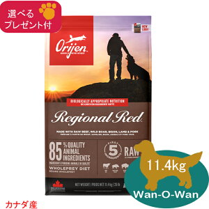 (5%OFF �N�[�|���L)�I���W�� ORIJEN �h�b�O�t�[�h ���W�I�i�����b�h 11.4kg �y���K�i�z(�I�ׂ�v���[���g�t) �@ORIJEN REGIONAL �S���� �������� �S�N��p �J�i�_�Y �O���C���t���[ �����s�g�p