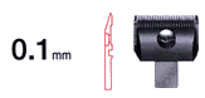 楽天市場】スピーディク 電気バリカン 専用替刃 (0.1mm) : Wan-O