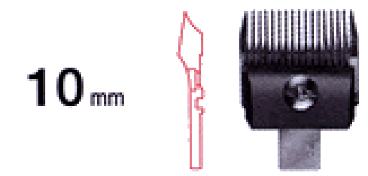 スピーディック 替刃 10mm スピーディク 純正替刃 10mm バリカン替刃 スピー 替刃 スピー