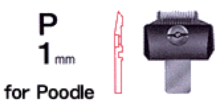 楽天市場】スピーディク 電気バリカン 専用替刃 (プードル 1mm) : Wan