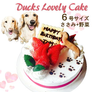 犬用ケーキ 名前入OK! ダックス ラブリー 選べる4号〜6号サイズ アレルギー対応 馬肉 ささみ お野菜生地 お誕生日 バースデー 安心人気 お名前入り可 おやつ お祝い ギフト 贈り物 ペット ド