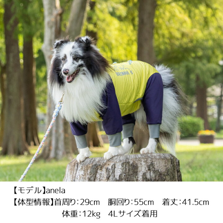 楽天市場 撥水アクティブロンパース スノーウェア 大型犬 4l 5l 6l Os Om Ol Brownie S ブラウニーズ 犬服 ドッグウェア 大型犬 中型犬 Br22aw Wan Voyage