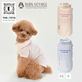 【2019年春夏新作】TINOTITO マルチストライプシャツ XS/S/M/L/XL/XXL