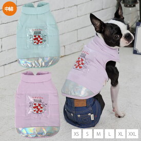 ハートフィルム中綿コート XS/S/M/L/XL/XXL TINOTITO -ティノティート- 犬服 ドッグウェア トイプードル チワワ ポメラニアン TT22AW