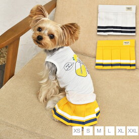 ラインプリーツスカート XS/S/M/L/XL/XXL TINOTITO -ティノティート- 犬服 ドッグウェア トイプードル チワワ ポメラニアン TTボトムス