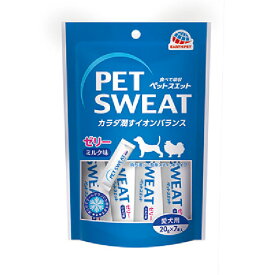 ペットスエットゼリー犬用 20g×7本入【賞味期限2026年10月】【追跡可能メール便】【全国一律送料無料】