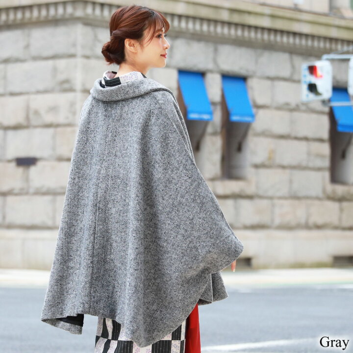 楽天市場】着物 コート 女 冬用 ショールカラー着物コート 洋服兼用
