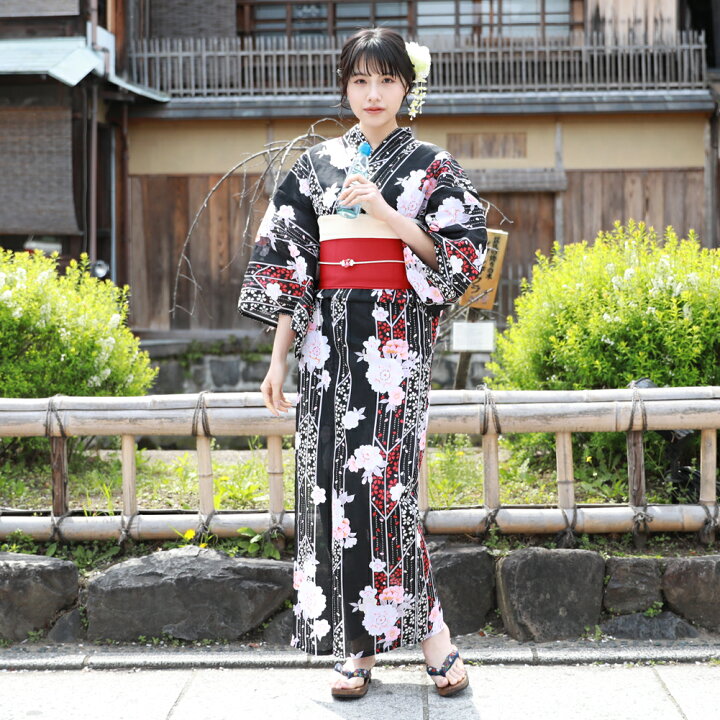 楽天市場】選べる17柄 浴衣作り帯セット ときめき夏恋浴衣作り帯3点 