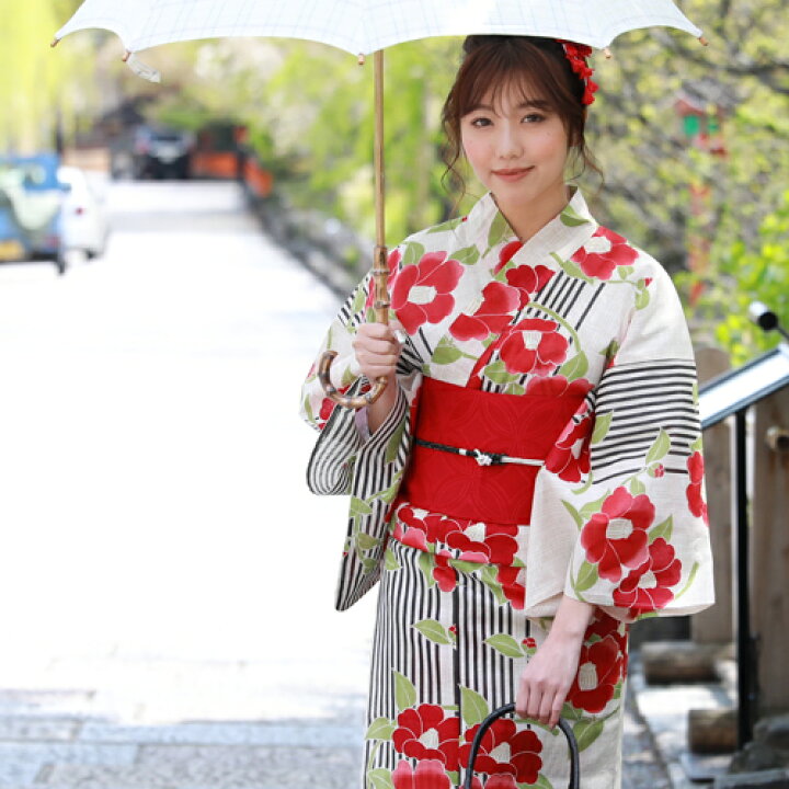 楽天市場】浴衣 セット レトロ 高級変わり織り綿麻浴衣3点セット「生成  
