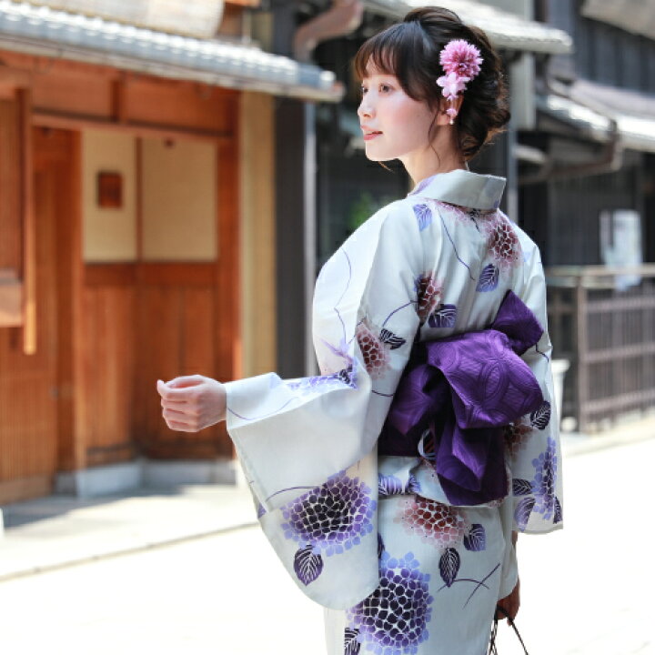 楽天市場】浴衣 単品 レトロ 新作 高級変わり織り綿浴衣単品「クリーム