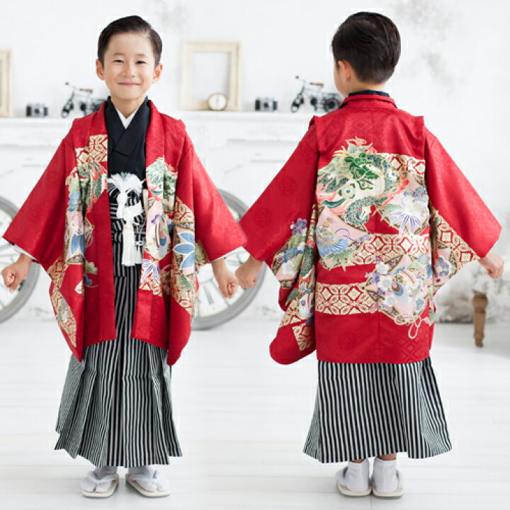 楽天市場】【レンタル】 七五三 着物 5歳 男の子 レンタル 羽織袴13点  