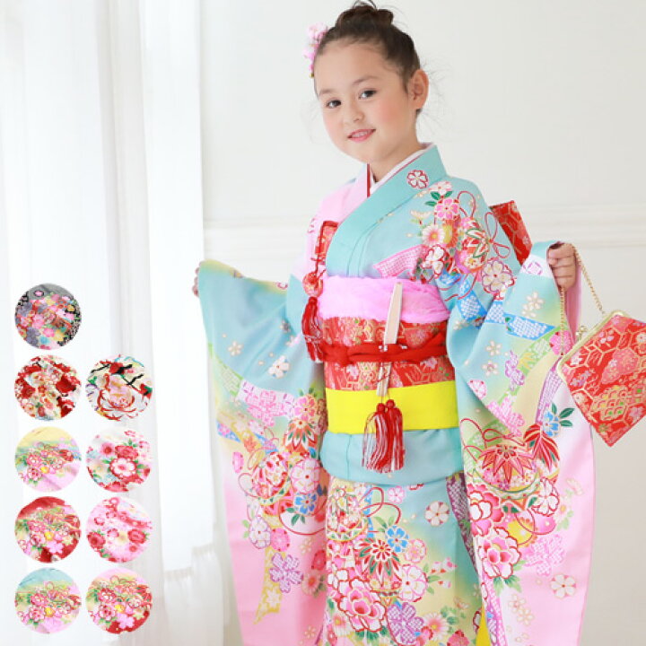 楽天市場】七五三 着物 7歳 フルセット 販売 選べる7柄 七歳用七五三四 