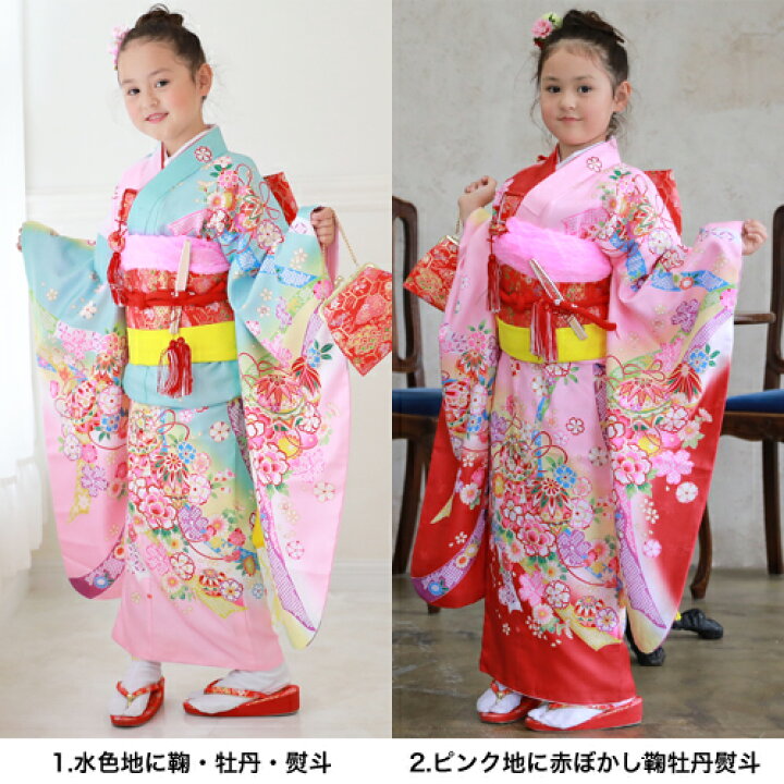 楽天市場】七五三 着物 7歳 フルセット 販売 選べる7柄 七歳用七五三四 