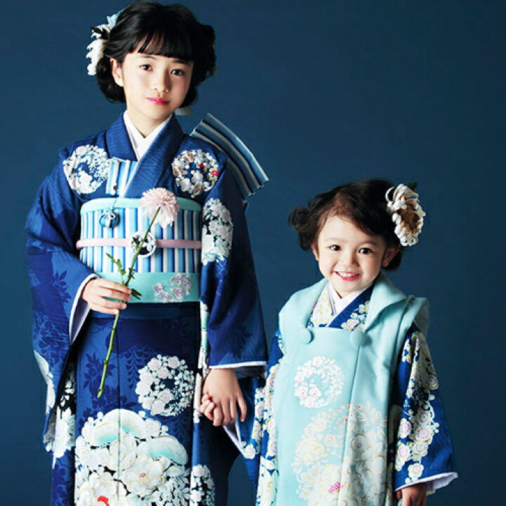楽天市場】【レンタル】 七五三 着物 3歳 レンタル 女の子 被布着物10  