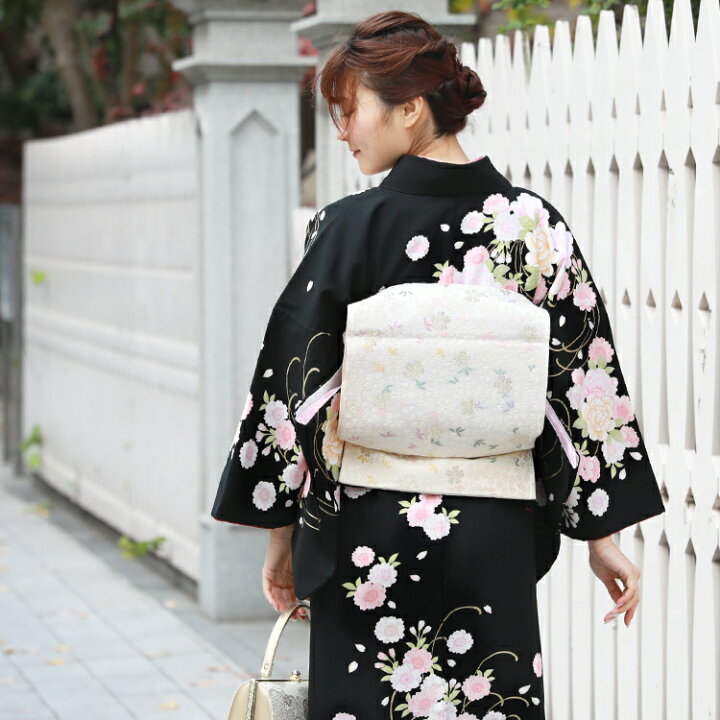 楽天市場】【レンタル】 訪問着 レンタル 訪問着フルセットレンタル 黒  