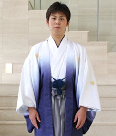 【最大20日間レンタル】 成人式 袴 卒業式 男 紋付羽織袴 レンタル14点フルセット