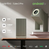 【楽天スーパーSALE!11,000円OFFクーポン+P2倍!正規Android TV 11搭載 美収納レンズ保護】Wanbo Cube2 Pr…