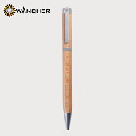ワンチャー「銘木 六角 ボールペン」メープル【WANCHER ブランド 正規品 保証 木製 木軸 銘木 ツイスト式…