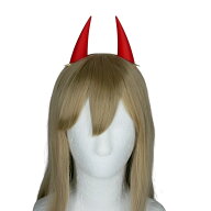 パワー コスプレ 3Dプリント造形 仮装アイテム 悪魔の角（ツノ） devil power horns ハロウィン 髪飾り