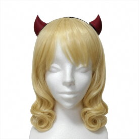 ミニ悪魔のツノ 悪魔の角（ツノ） 小サイズ 角(ツノ) horns 髪飾り カチューシャ ハロウィン イベント 学園祭 文化祭 パーティー コスプレ 3Dプリント造形 仮装アイテム