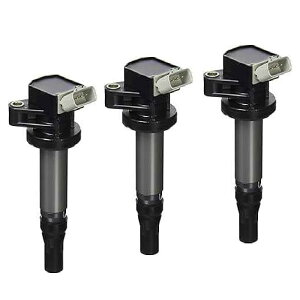 ダイハツ イグニッションコイル スパークプラグ 4ピン 3本 19500-B2050 19500-B2051 ハイゼット タント エグゼ アトレー コペン ミラ ミライース ミラココア ムーヴ 等 19500B2050 19500B2051純正 互換 社外