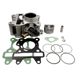 ヤマハ ボアアップ キット ジョグ ジョグZR ビーノ SA26J SA36J SA56J 50cc→60cc 4ストローク ピストン径/42mm 排気量 パワー アップ シリンダー ヘッド チューンアップ JOG VINO メンテナンス 社外 カスタム フルセット品 [並行輸入品]