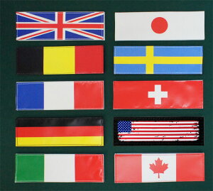 yJulius-K9z EXP[iC EXK9 IDCp[n[lXpANZT Velcro Label with flags xNx ijtbO e[v }WbNe[v TCYS TCYM EXk9 x [l