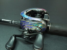 【WANEE'S】 プロテクションデカールキット　WANEE'S プロテクションデカールKIT SHIMANO 16 アンタレスDC / 17 EXSENCE DC / 18 ANTARES DC MD 用 メタリックカラー（※リール本体は含まれません）リールの保護にも！