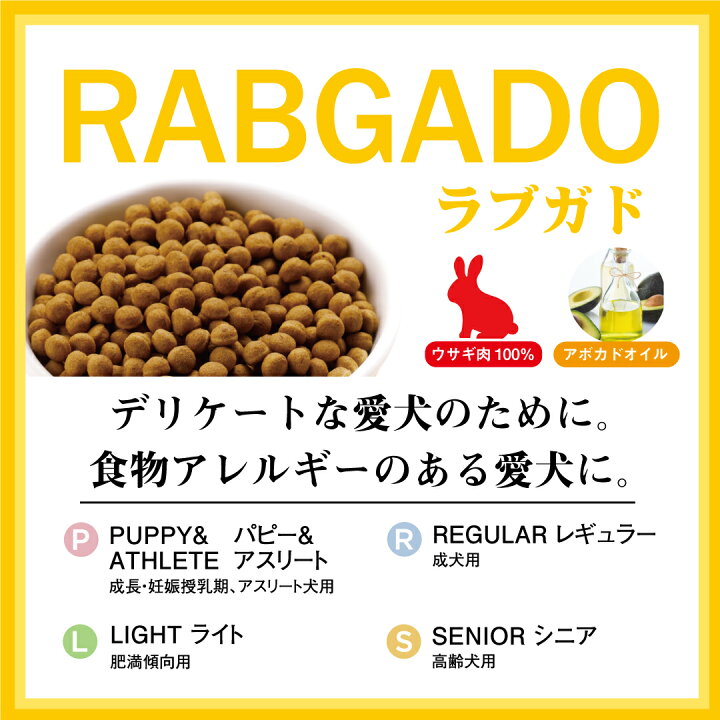 楽天市場】wanfoo ワンフー ラブガド(ウサギ肉タイプ) レギュラー 成犬 