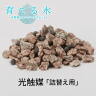 育てる水 交換用 「光触媒カートリッジの中身」
