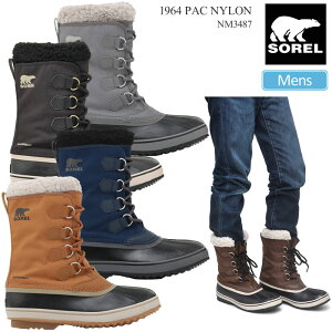 【正規取扱店】SALE 36%OFFソレル スノーブーツ SOREL 1964パックナイロン(全5色)(NM3487 25-29cm)1964 PAC NYLON メンズ【靴】 wbt 1909wannado【返品交換・ラッピング不可】