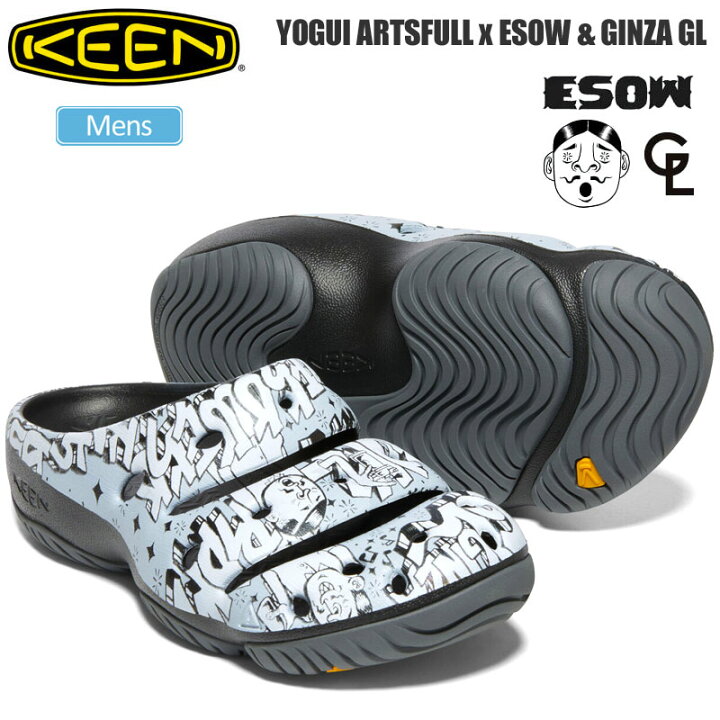 楽天市場 正規取扱店 キーン Keen サンダル メンズ 限定 コラボ Esow 銀座gl ヨギ アーツフル Yogui Artsfull Esow Ginza Gl Glグレー 25 29cm 22ss Sdl 靴 23wannado Wanna Do