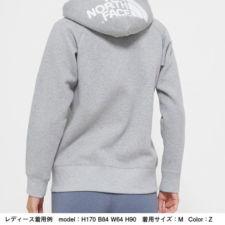 ノースフェイス スウェットパーカー レディース The Hoodie Fullzip Z Face リアビューフルジップフーディ North Rearview Ntw