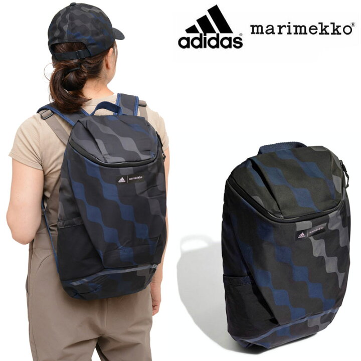 楽天市場 正規取扱店 アディダス Adidas マリメッコ Marimekko コラボリュック メンズ レディース バックパック マルチカラー 25l Hh7085 22aw 鞄 27wannado Wanna Do