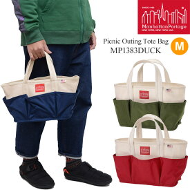 【正規取扱店】マンハッタンポーテージ Manhattan Portage ピクニックアウティングトートバッグM Picnic Outing Tote Bag M MP1383DUCK 2022AW【鞄】2211ripe