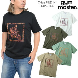 ジムマスター gym master Tシャツ 半袖 メンズ レディース 7.4oz FIND IN HOPE TEE ファインドインホープ G121760 2023SS sst 【服】2306wann[M便 1/1]【返品交換・ラッピング不可】