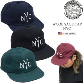 【正規取扱店】クーパーズタウンボールキャップ COOPERSTOWN BALL CAP 帽子 アメリカ製 メンズ レディース NYC ウールセージキャップ WOOL SAGE CAP 2023AW 2310ripe[M便 1/1]