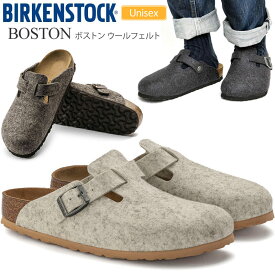 【正規取扱店】ビルケンシュトック BIRKENSTOCK サンダル メンズ レディース ボストン ウールフェルト BOSTON WO 160371 160581 1023160 レギュラー幅 2023AW sdl【靴】2310ripe