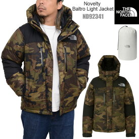 ノースフェイス THE NORTH FACE ダウン カモ柄 アウター メンズ ノベルティーバルトロライトジャケット Novelty Baltro Light Jacket ND92341 2023AW【服】2309wann【返品交換・ラッピング不可】