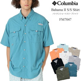 【正規取扱店】コロンビア Columbia 半袖シャツ メンズ バハマ2ショートスリーブ Bahama II S/S Shirt FM7047 2024SS 【服】2403wann[M便 1/1]