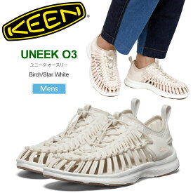 キーン KEEN スニーカー サンダル メンズ ユニーク オースリー UNEEK O3 バーチ スターホワイト 1028673 2024SS sdl snk【靴】2404wann