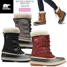 ソレル SOREL スノーブーツ レディース ウィンターカーニバル ブーツウォータープルーフ WINTER CARNIVAL BOOT WP NL5175 2025AW wbt【靴】2510wann【返品交換・ラッピング不可】_25WS