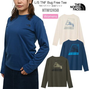 UEm[XEtFCX THE NORTH FACE TVc  fB[X OX[uTNFoOt[eB[ L/S TNF Bug Free Tee NTW12450 2025SSyz2503wann[M 1/1]yԕiEbsOsz