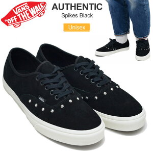 バンズ VANS スニーカー メンズ レディース オーセンティック Authentic Spikes Black VN000CRQBLK 2025SS snk【靴】2502wann