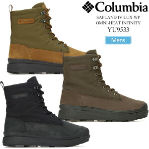 コロンビア Columbia スノーブーツ メンズ レディース サップランド4 ラックス チャッカ ウォータープルーフ オムニヒートインフィニティ SAPLAND IV LUX CHUKKA WP OH INFINITY YU9887 2025AW wbt【靴】2510wann