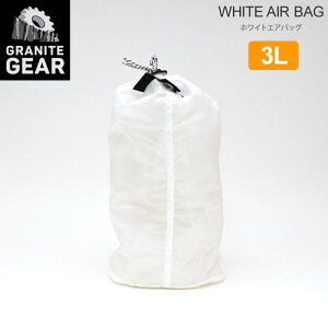 OiCgMA GRANITE GEAR X^btobO Y fB[X zCgGAobO 3L WHITE AIR BAG 2210900201 2025AWyz2510wann[M 1/4]