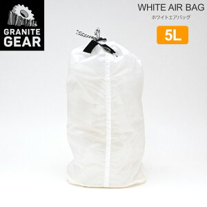 OiCgMA GRANITE GEAR X^btobO Y fB[X zCgGAobO 5L WHITE AIR BAG 2210900202 2025AWyz2510wann[M 1/4]