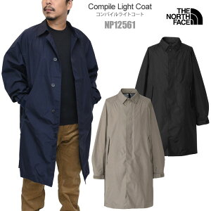 ザ・ノース・フェイス THE NORTH FACE ステンカラーコート レインコート メンズ レディース コンパイルライトコート Compile Light Coat NP12561 2025AW【服】2510wann
