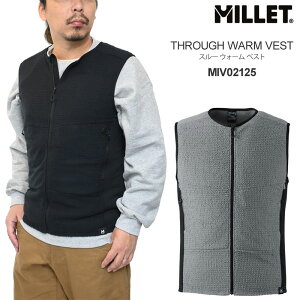 ~[ MILLET xXg Y X[ EH[ xXg THROUGH WARM VEST MIV02125 2025AWyz2511wann